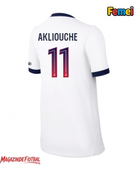 Paris Saint-Germain Maghnes Akliouche #11 Tricou Fotbal Replică 2026-27 Femei Deplasare Paris Saint-Germain Maghnes Akliouche #11 Tricou Fotbal Replică 2026-27 Femei Deplasare